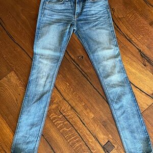 Rag & Bone  Blue Skinny Jeans